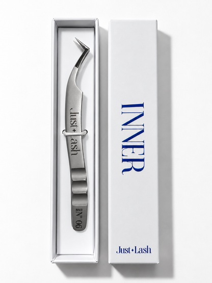 Pinza para Extensiones de Pestañas  INNER 90° No 06