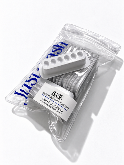 Base desechables para adhesivo 30 pzas por paquete