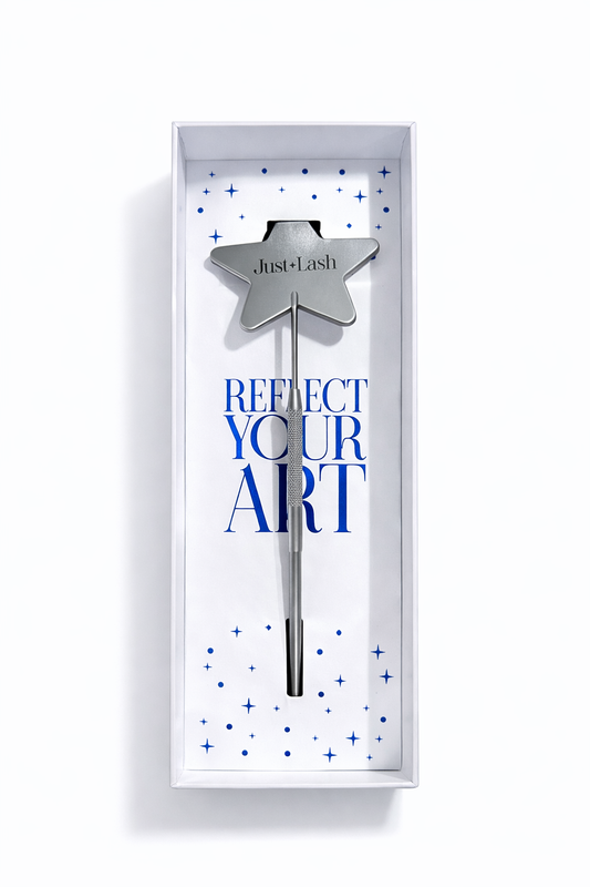 Mirror Muse – Espejo Profesional para Extensiones de Pestañas | Just Lash