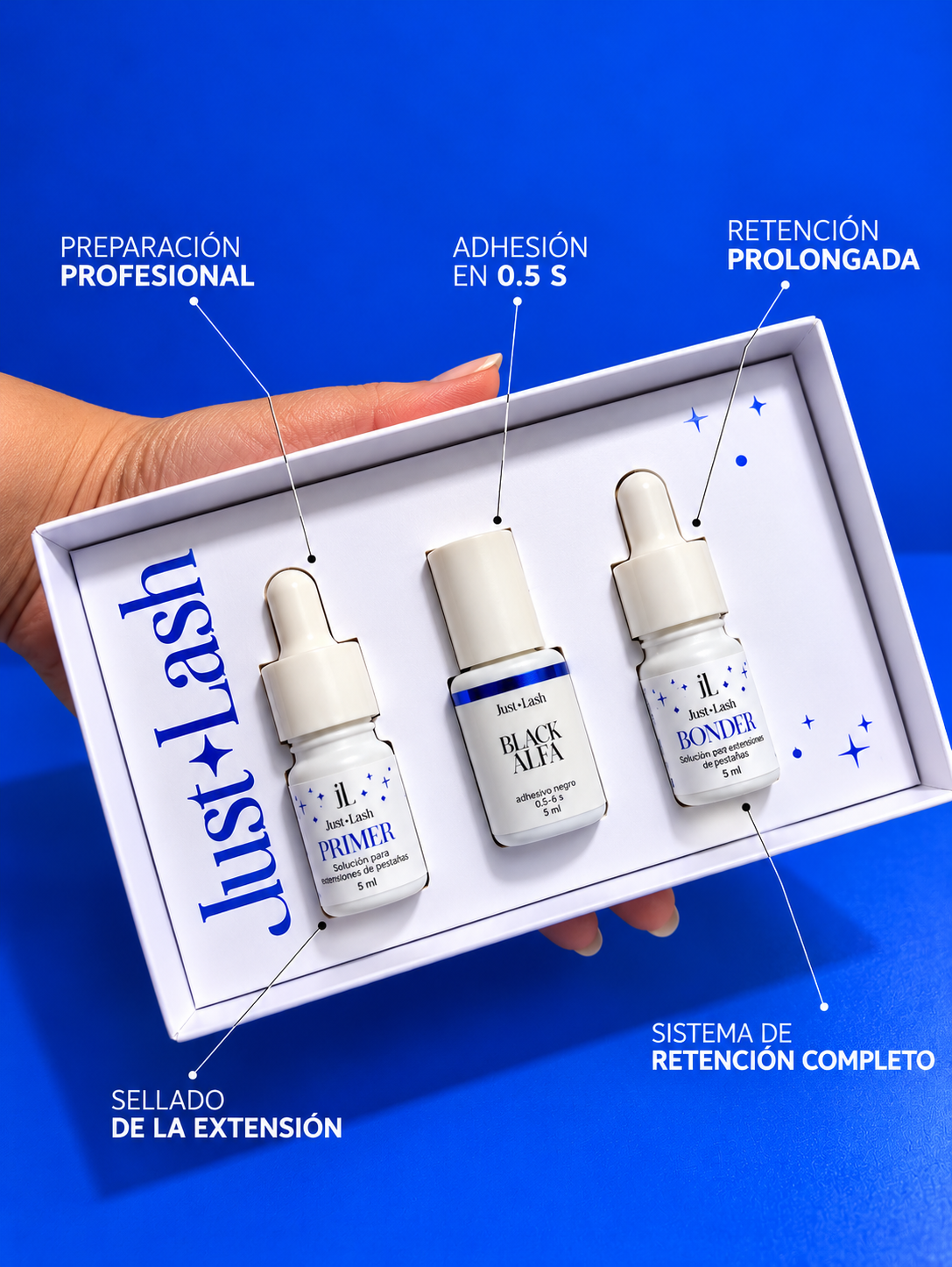 Lasting Muse - Kit de Retención Profesional | Just Lash