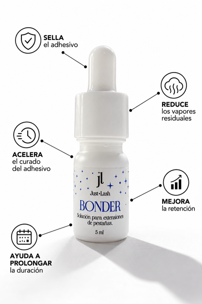 Super Bonder para Extensiones de Pestañas JustLash 5 ml