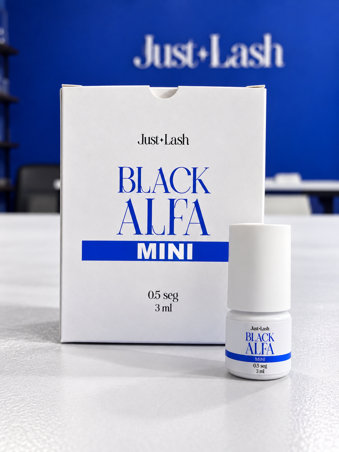 Adhesivo para Extensiones de Pestañas Black Alfa mini 0.5 s – Just Lash