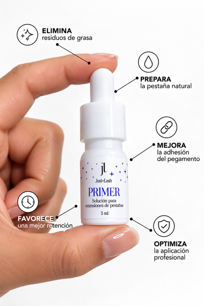 Primer JustLash para Extensiones de Pestañas 5 ml