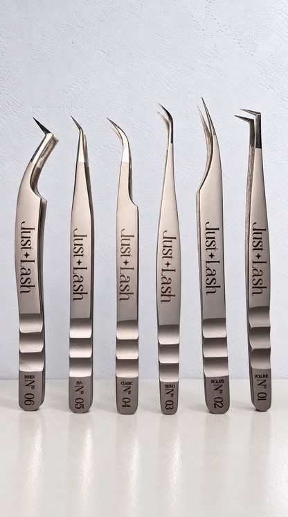 Kit Profesional de Pinzas para Extensiones de Pestañas |JustLash