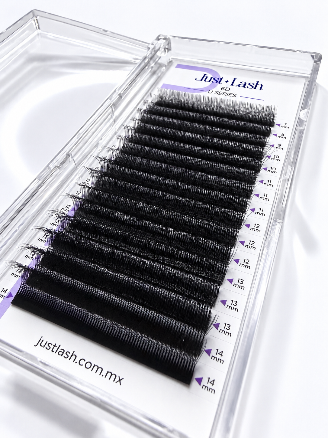 Fibras Tecnológicas 6D U Shape Mate para Extensiones de Pestañas | JustLash