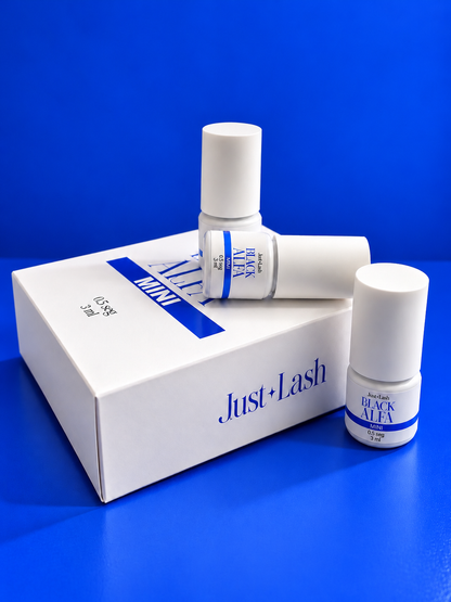Adhesivo para Extensiones de Pestañas Black Alfa mini 0.5 s – Just Lash