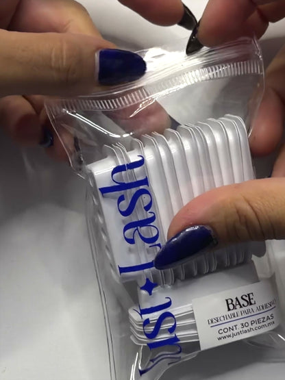 Base desechables para adhesivo 30 pzas por paquete